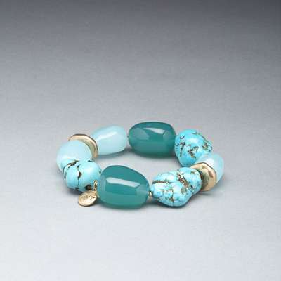Coffret bijoux turquoise