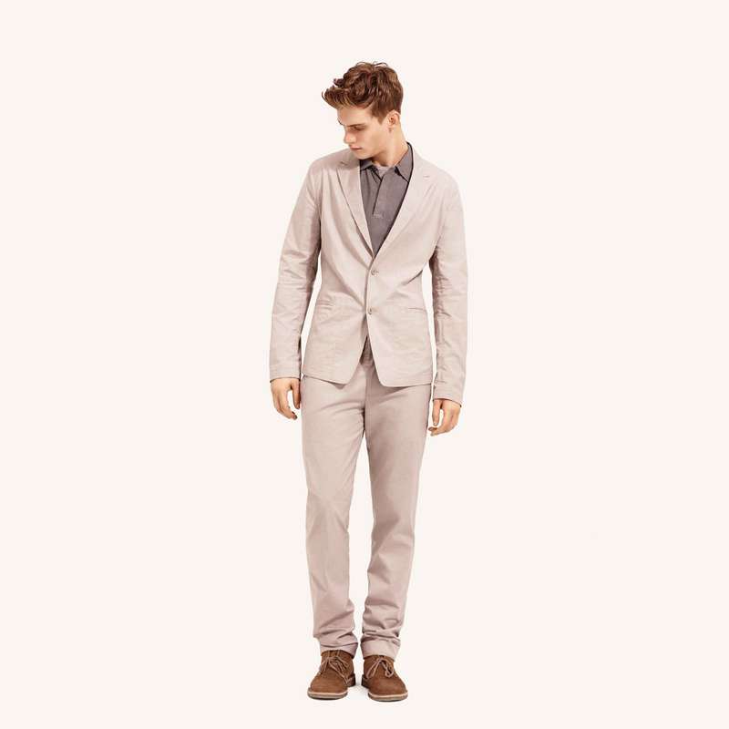 Pantalon droit d&eacute;contract&eacute;, Gris, large image number 2