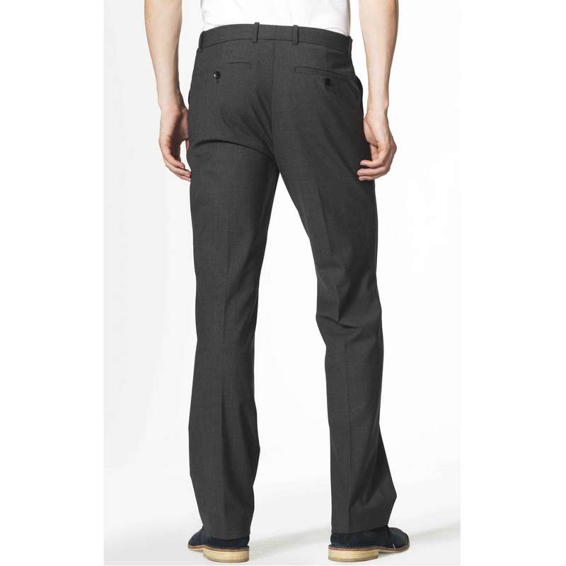 Pantalon droit basique, Gris, large image number 1