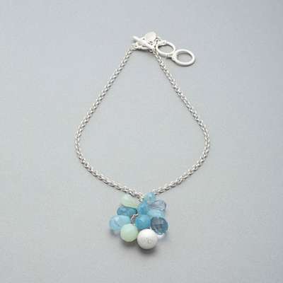 Collier pendentif grappe